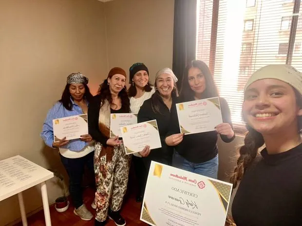 Estudiantes de Casa Muladhara, certificación · péndulo hebreo nivel i y ii