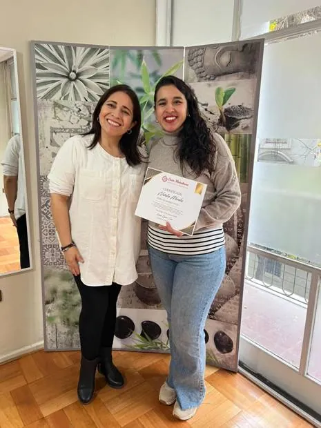 Estudiantes de Casa Muladhara, graduación · péndulo hebreo nivel 1